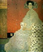 portratt av fritza riedler, Gustav Klimt
